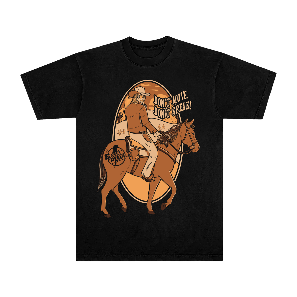 Don't Speak Cowboy Tee