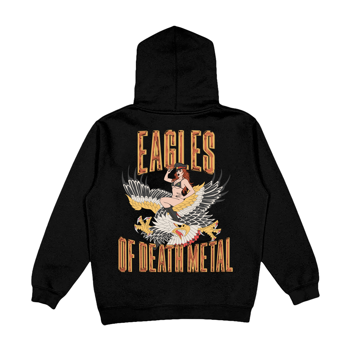Eagle Bomber Girl Hoodie